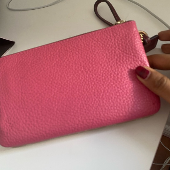 Coach Double Corner zip Wristlet - Picture 4 of 4